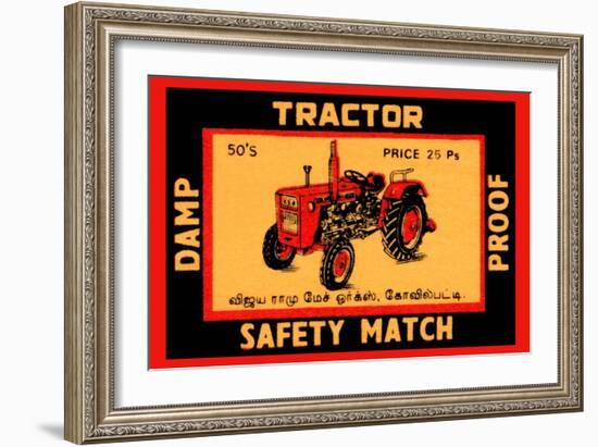 Tractor-null-Framed Art Print