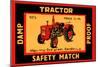 Tractor-null-Mounted Art Print