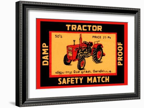 Tractor-null-Framed Art Print