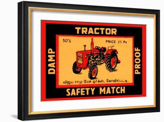 Tractor-null-Framed Art Print