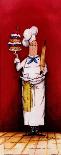 Chef With Pastry-Tracy Flickinger-Mounted Art Print