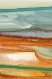 Colorful Ink Wash 1A-Tracy Hiner-Giclee Print