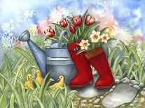 Tulips in Boots-Tracy Miller-Premier Image Canvas