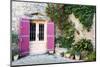 Traditional Architecture in Aigne Village, Languedoc-Roussillon, France-Nadia Isakova-Mounted Photographic Print