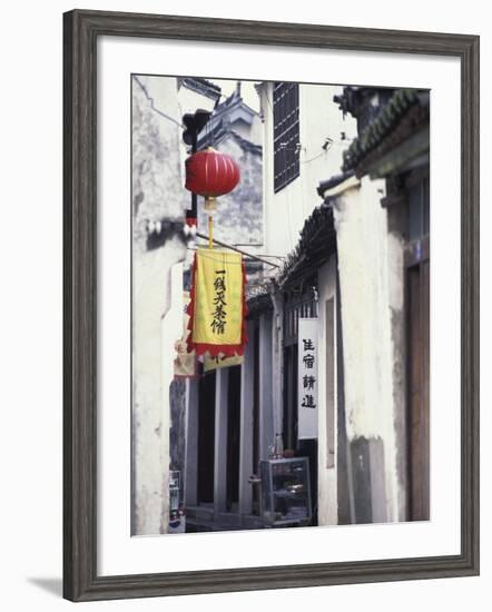 Traditional Architecture in Ancient Watertown, China-Keren Su-Framed Photographic Print