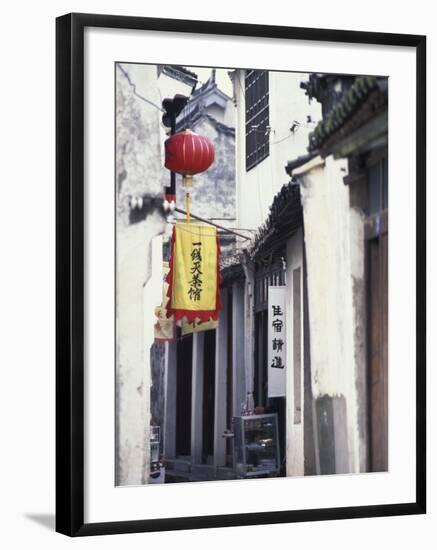 Traditional Architecture in Ancient Watertown, China-Keren Su-Framed Photographic Print