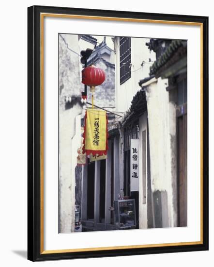 Traditional Architecture in Ancient Watertown, China-Keren Su-Framed Photographic Print