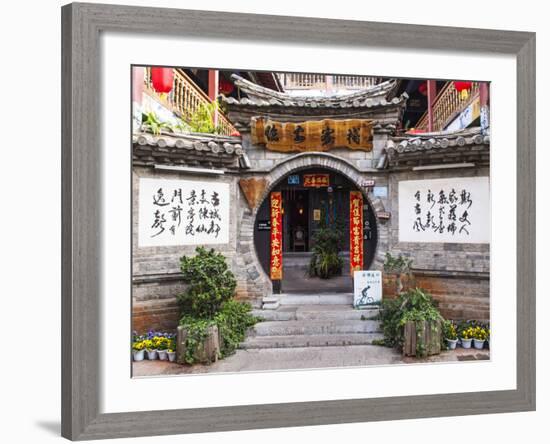 Traditional Architecture in Jianshui, Yunnan, China-Nadia Isakova-Framed Photographic Print