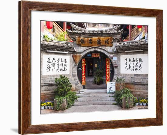 Traditional Architecture in Jianshui, Yunnan, China-Nadia Isakova-Framed Photographic Print