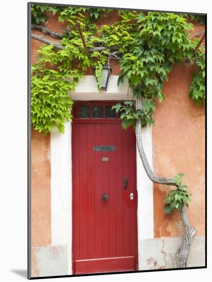 Traditional Architecture in Roussillon, Provence, France-Nadia Isakova-Mounted Photographic Print