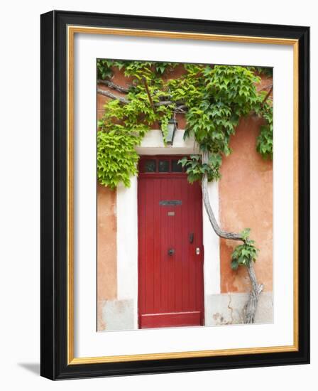 Traditional Architecture in Roussillon, Provence, France-Nadia Isakova-Framed Photographic Print