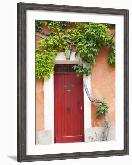 Traditional Architecture in Roussillon, Provence, France-Nadia Isakova-Framed Photographic Print