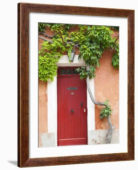 Traditional Architecture in Roussillon, Provence, France-Nadia Isakova-Framed Photographic Print