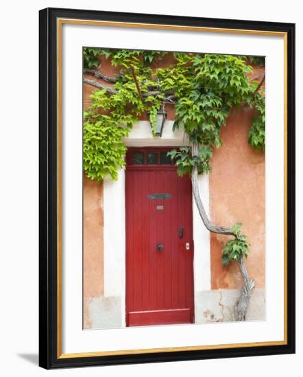 Traditional Architecture in Roussillon, Provence, France-Nadia Isakova-Framed Photographic Print