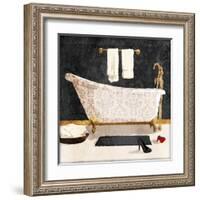 Traditional Bath V2-Jace Grey-Framed Art Print