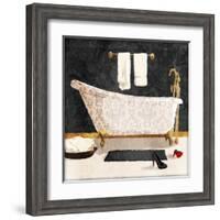 Traditional Bath V2-Jace Grey-Framed Art Print