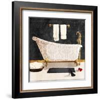 Traditional Bath V2-Jace Grey-Framed Art Print