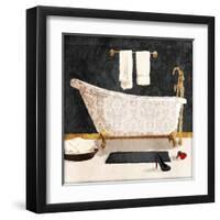 Traditional Bath V2-Jace Grey-Framed Art Print