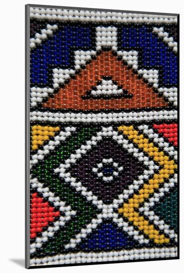 Traditional Beaded Art, Craft, South Africa, Africa-Kymri Wilt-Mounted Photographic Print