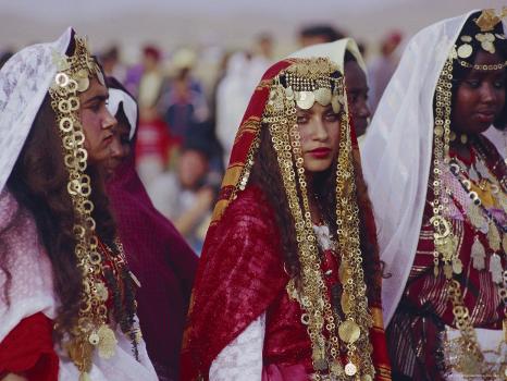 Traditional Berber Wedding, Tataouine Oasis, Tunisia, North Africa'  Photographic Print - J P De Manne | Art.com