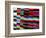 Traditional Blankets at Market, Mexico-Alexander Nesbitt-Framed Photographic Print