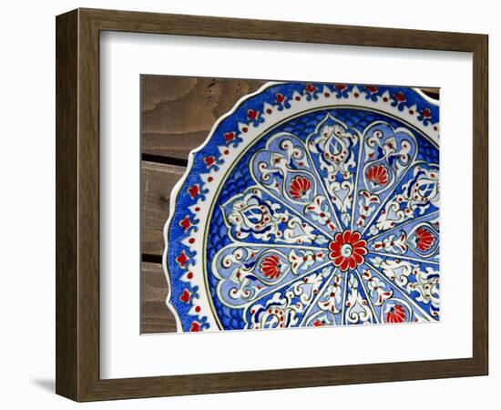 Traditional Bulgarian Handicraft Pottery, UNESCO World Heritage Site, Nessebur, Bulgaria-Cindy Miller Hopkins-Framed Photographic Print