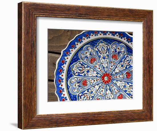 Traditional Bulgarian Handicraft Pottery, UNESCO World Heritage Site, Nessebur, Bulgaria-Cindy Miller Hopkins-Framed Photographic Print