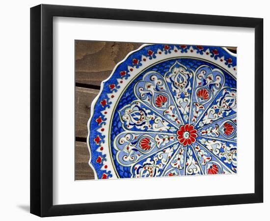 Traditional Bulgarian Handicraft Pottery, UNESCO World Heritage Site, Nessebur, Bulgaria-Cindy Miller Hopkins-Framed Photographic Print