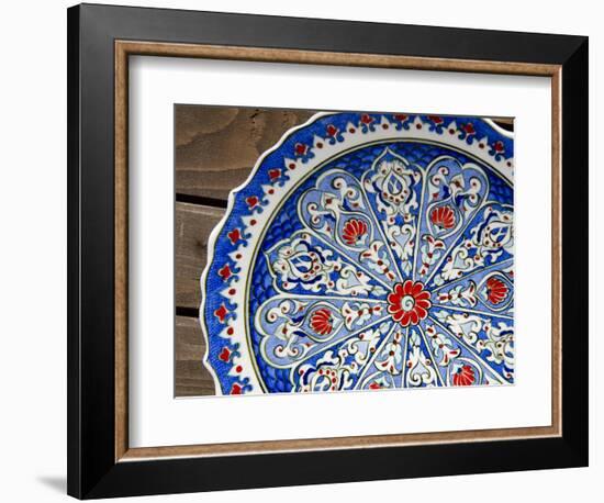 Traditional Bulgarian Handicraft Pottery, UNESCO World Heritage Site, Nessebur, Bulgaria-Cindy Miller Hopkins-Framed Photographic Print