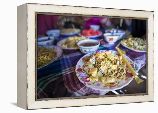 Traditional Burmese Noodles, Myanmar (Burma), Asia-Matthew Williams-Ellis-Framed Premier Image Canvas
