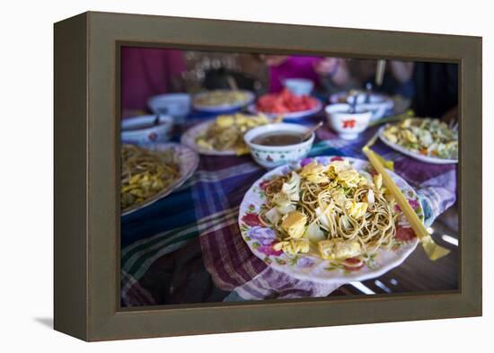 Traditional Burmese Noodles, Myanmar (Burma), Asia-Matthew Williams-Ellis-Framed Premier Image Canvas