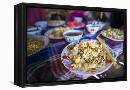 Traditional Burmese Noodles, Myanmar (Burma), Asia-Matthew Williams-Ellis-Framed Premier Image Canvas