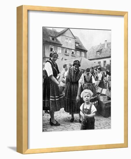 Traditional Costume, South Germany, 1936-null-Framed Giclee Print