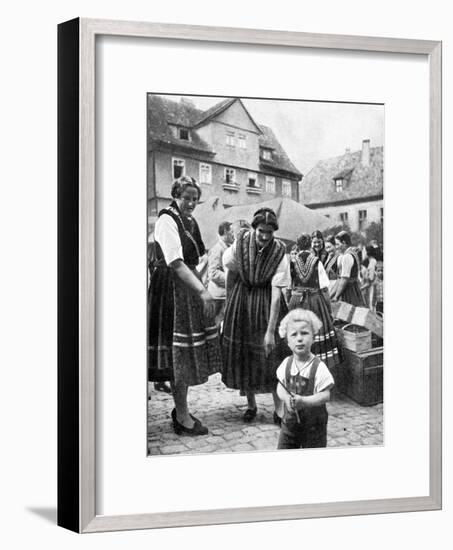 Traditional Costume, South Germany, 1936-null-Framed Giclee Print