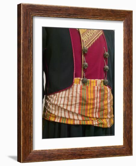 Traditional Costume, Split, Croatia-Russell Young-Framed Photographic Print
