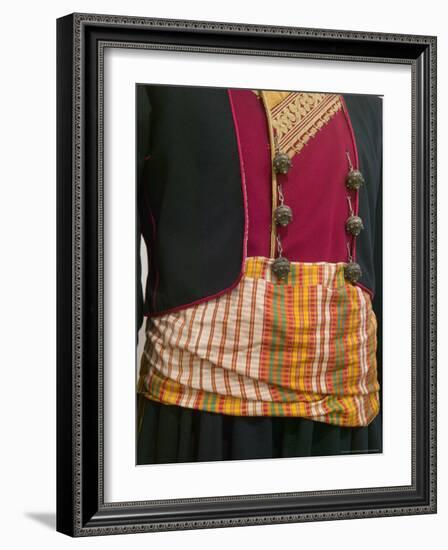 Traditional Costume, Split, Croatia-Russell Young-Framed Photographic Print