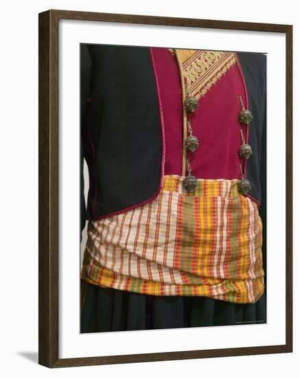 Traditional Costume, Split, Croatia-Russell Young-Framed Photographic Print