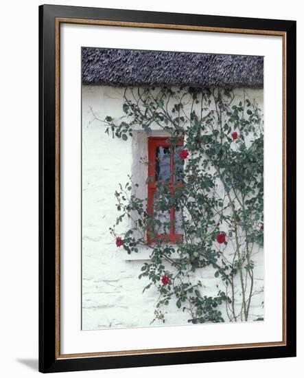 Traditional Cottage, County Mayo, Ireland-William Sutton-Framed Photographic Print