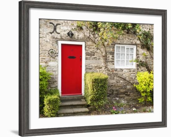 Traditional Cottage in West Lulworth, Dorset, UK-Nadia Isakova-Framed Photographic Print