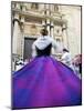 Traditional Dancing Outside the 13th Century Iglesia Y Convento Del Carmen, Valencia, Spain-Neil Farrin-Mounted Photographic Print