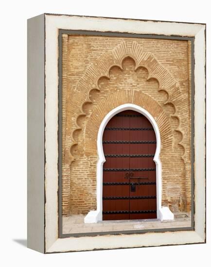 Traditional Doorway to Koutoubia Mosque-Simon Montgomery-Framed Premier Image Canvas