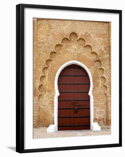 Traditional Doorway to Koutoubia Mosque-Simon Montgomery-Framed Photographic Print