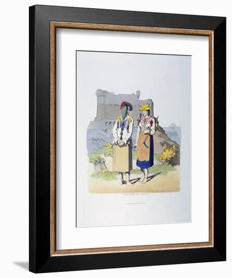 Traditional Dress from Lerici-null-Framed Giclee Print