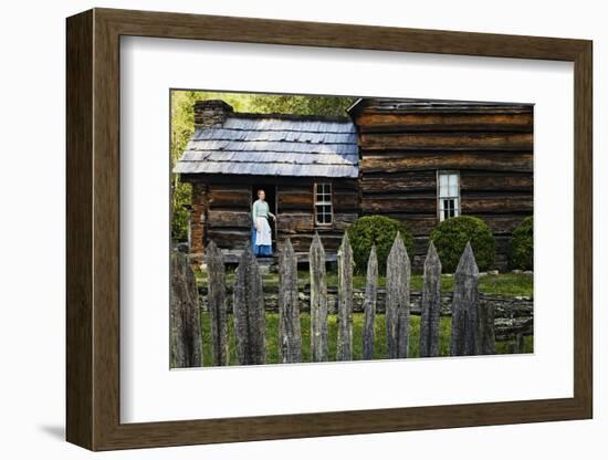 Traditional Dress, Mountain Farm Museum, Great Smoky Mountains National Park, North Carolina, USA-null-Framed Photographic Print