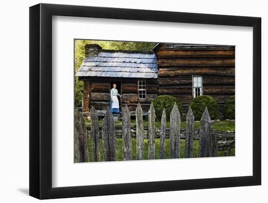 Traditional Dress, Mountain Farm Museum, Great Smoky Mountains National Park, North Carolina, USA-null-Framed Photographic Print