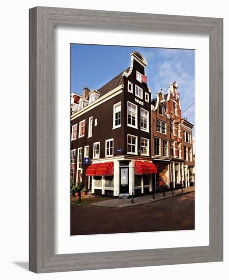 Traditional Dutch Architecture, Amsterdam, Netherlands-Miva Stock-Framed Photographic Print
