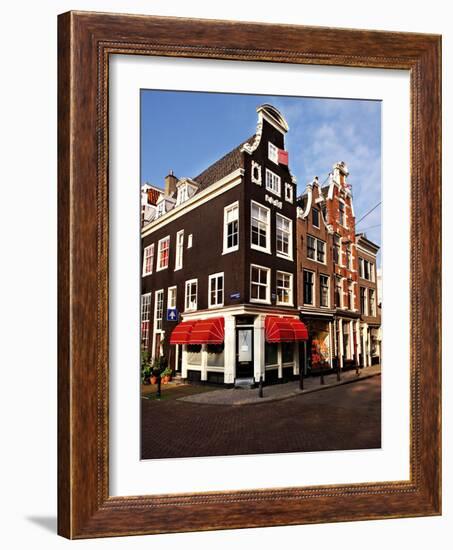 Traditional Dutch Architecture, Amsterdam, Netherlands-Miva Stock-Framed Photographic Print