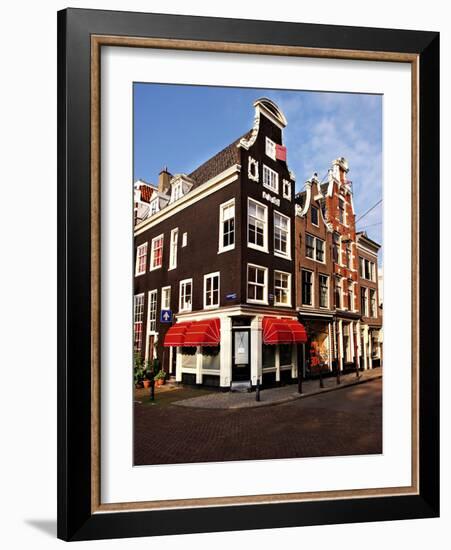 Traditional Dutch Architecture, Amsterdam, Netherlands-Miva Stock-Framed Photographic Print