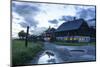 Traditional Farmhouse with Eating Bell on the Roof, Austria-Volker Preusser-Mounted Photographic Print