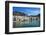 Traditional fishing boats and fishermens houses, Cefalu, Sicily, Italy, Europe-Marco Simoni-Framed Photographic Print